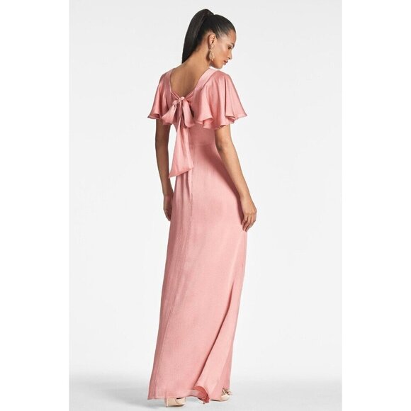 Sachin & Babi Women’s Size 0 Rouge Pink Aurora Gown Maxi Dress New - Picture 3 of 11